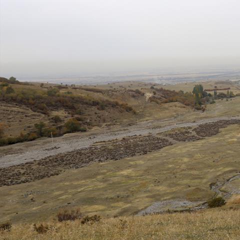 Раскопки стоянки верхнего палеолита Рахат, Республика Казахстан